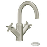 Solace Single Hole Bathroom Faucet with Cross Handle