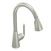 Ascent One Handle Single Hole High Arc Pull Down Kitchen Faucet with 68" Hose