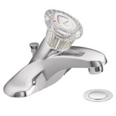 Chateau Centerset Bathroom Faucet with Single Knob Handle