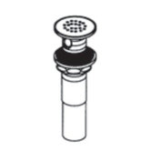 Commercial 1.25" Grid Strainer Waste in Chrome
