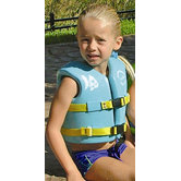 USCG Approved Child's Vinyl Vest with Leg Strap