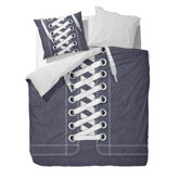 Zierkissen "Sneakers Denim" in Blau