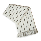 City Chenille Throw in Natural