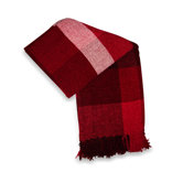 Scotch Chenille Throw in Red