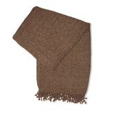 Royal Chenille Throw in Mocha