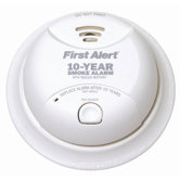 Power Cell Smoke Detector in White