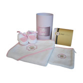 Bathtub Three Piece Gift Set and Keepsake Cylinder Box