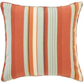 October Stripe Decorative Pillow