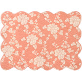 Madeline Quilted Placemats in Terracotta (Set of 4)