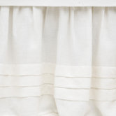 Pleated Linen Bed Skirt