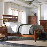 Modern Shaker Panel Bed