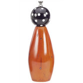 9'' Orange Gourd Salt Mill
