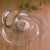 Grainware Serving Necessities Swirl Serving Dish