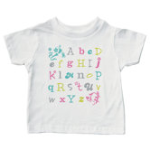 First Alphabet Toddler Tee