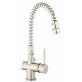 Single Handle Single Hole Arc Spout Kitchen Faucet