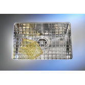 Kubus 17" Stainless Steel Single Bowl Kitchen Sink