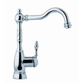 Farm House Single Handle Single Hole Kitchen Faucet with Side Spray