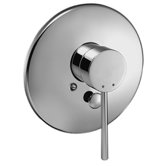 HansaStela Pressure Balance Trim Kit with Diverter in Chrome