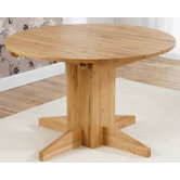 Monte Carlo Round Solid Oak Dining Table