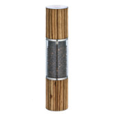 20 cm Positano Zebrano Salt and Pepper Mill Set