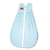 90cm Sommer-Kugelschlafsack "Gl&uuml;ckspilz" in Hellblau