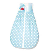 90cm Winter-Kugelschlafsack "Gl&uuml;ckspilz" in Hellblau