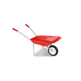 Schubkarre "Tobi" in Rot lackiert