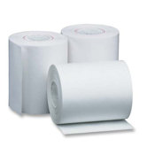Thermal Paper Roll, 2-1/4"x165', 3/PK, White