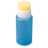 Squeeze Moistener Bottle, 2 oz. Capacity, Unbreakable, Blue