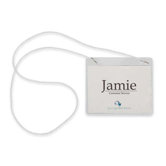 Name Badges, Hanging Style, 3"x4", 50/BX, Plain White