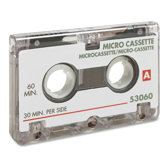 Dictation Cassette, Micro, 60 Minute