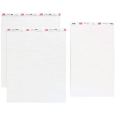 Standard Easel Pad, 1" Ruled, 27"x34", 50 Shts, 2/CT, White