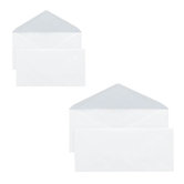 Commercial Envelopes, Reg., No. 6-3/4, 3-5/8"x6-1/2", 500/BX, White