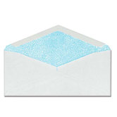 Commercial Envelopes, Security Tint, Window, No. 10, 4-1/8"x9-1/2", White