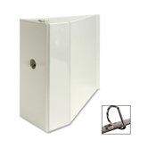 Slant Ring View Binder, w/ Spine Hole, 5" Cap., 11"x8-1/2"