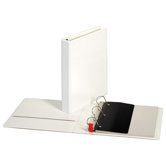 Locking D-Ring View Binder, 1-1/2 "Capacity,11"x8-1/2", White