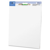 Self-stick Easel Pad, w/Carry Handle, Plain, White, 30 Sheets, 2 per Pack