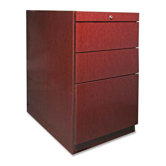 88000 Series File Pedestal, Box/Box/File, Mahogany