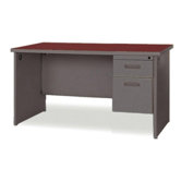 Durable Single Pedestal Computer Desk