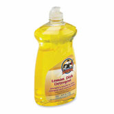Lemon Scent Dishwashing Detergent, Clear