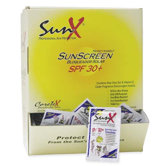 Unimed SunX SPF30 Sunscreen Towelettes, Bone white