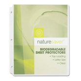 Environment Friendly Sheet Protectors, Clear, 11"x8-1/2", Biodegradable