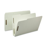 Pressboard Fastener Folder,25 Pt,2 Exp,1/3 Tab,Legal,25/BX