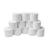 Recycled Add Rolls, White, 2-1/4"x150', 1-Ply, 12 Rolls
