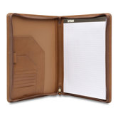 J Hartmann Reserve Zip Executive Writing Folio in Natural