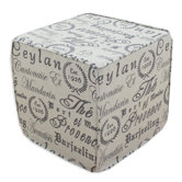 Tea House Cube Ottoman