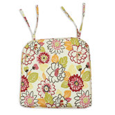 Maya Polyester S-Backed Pleated Seat Cushion