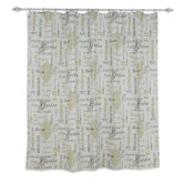 Chatsworth Cotton Standard Cut Shower Curtain