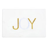 Hondo Embroidered "Joy" Placemat