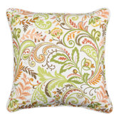Findlay Apricot Corded Linen Pillow